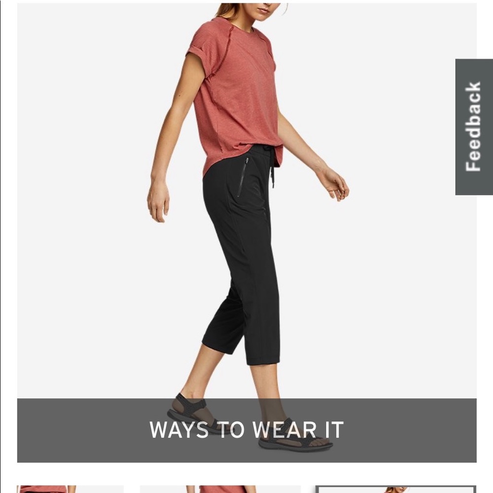 Adventure Capri from Eddie Bauer size small - NWT